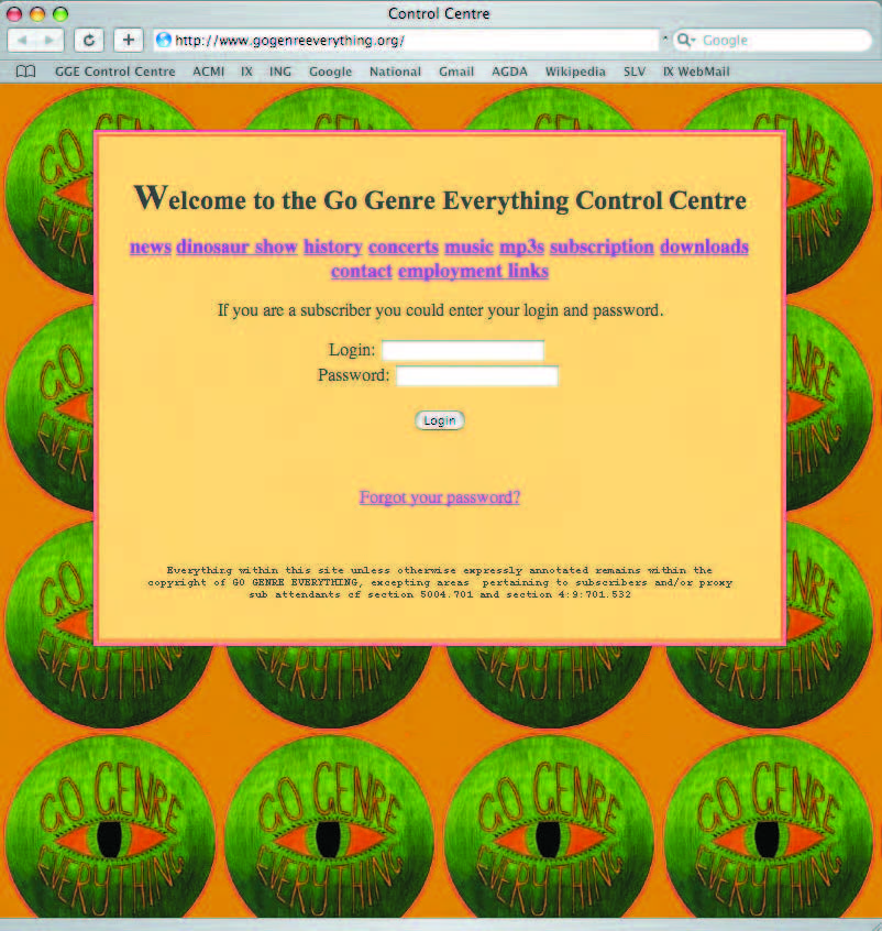 Fig. 2: ‘Control Centre'