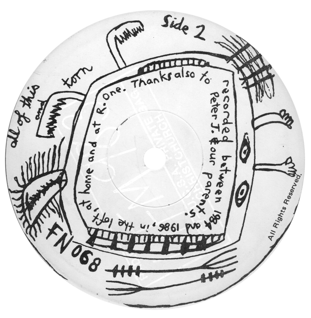 Wreck Small Speakers On Expensive Stereos River Falling Love EP, 1986 (FN0068) 