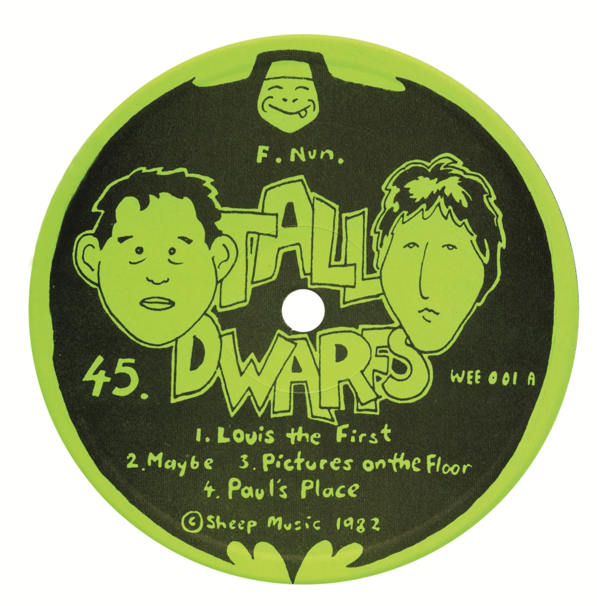 Tall Dwarfs Louis Likes His Daily Dip EP, 1982 (WEE001) 